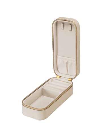 PURELEI Reisetasche Schmuckaufbewahrung in Beige