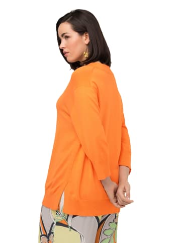 Ulla Popken Pullover in hellorange