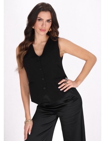 faina Women Vest in Black