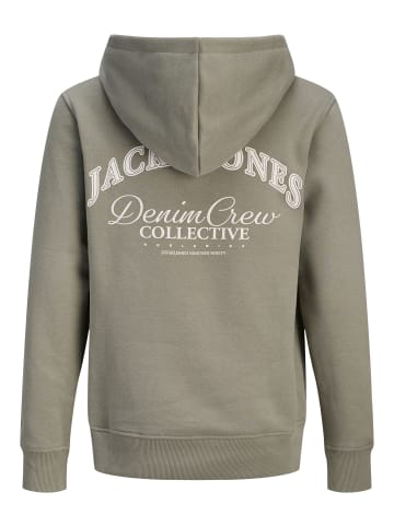 JACK & JONES Junior Kapuzenpullover in Vetiver