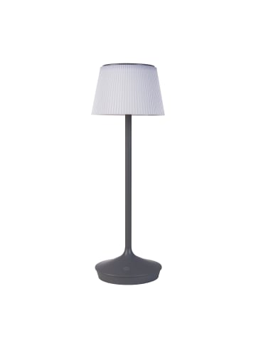 näve LED Außentischleuchte "EMMI" in grau - (L)13 cm x (B)13 cm x (H)38 cm - EEK E