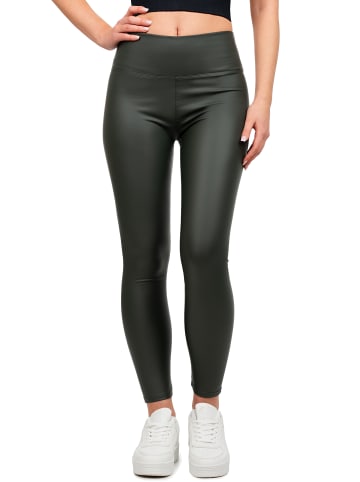 Reichstadt Damen Skinny Fit Hose High Waist in Khaki