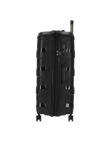 Stratic Straw+ - 4-Rollen-Trolley 76 cm L erw. (rose) in schwarz