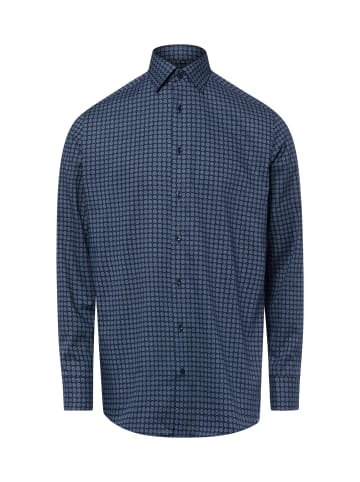 Finshley & Harding Businesshemd in marine