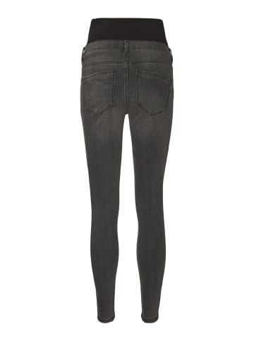 Vero Moda Umstandsjeans mit Skinny Fit in Dark Grey Denim 1
