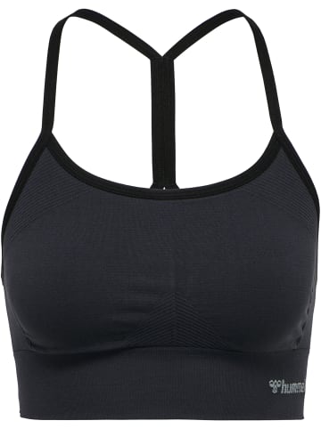 Hummel Hummel Top Hmltiffy Yoga Damen Dehnbarem Atmungsaktiv Feuchtigkeitsabsorbierenden Nahtlosen in BLACK