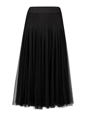 Zero  Meshrock mit Gummibund in Black Beauty