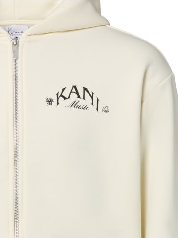 Karl Kani Kapuzenjacke Palm in ecru schwarz - 0001