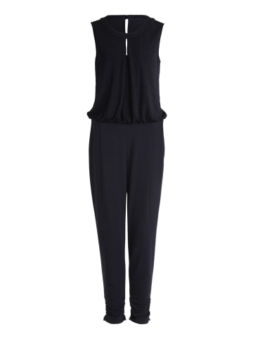 Vera Mont Jumpsuit im Glitzer-Look in Patch Dark Blue/Dark Blue