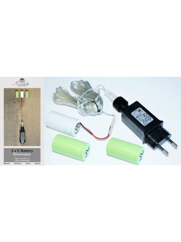 Coen Bakker Batterie Netzteil Adapter 3x C Baby LR14 Batterien Wandler