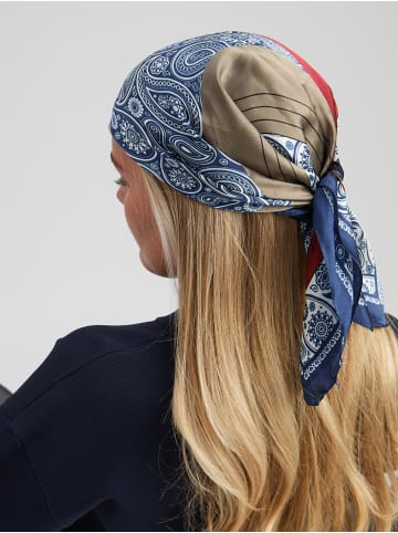 minus Scarf in Navy Paisley Print