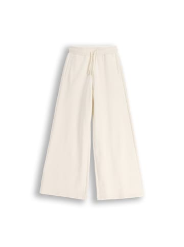 Coccodrillo Weite Bein Jogginghose in ecru