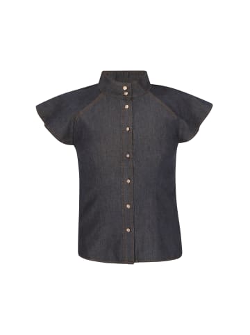 DreiMaster Women Blouse in grey denim
