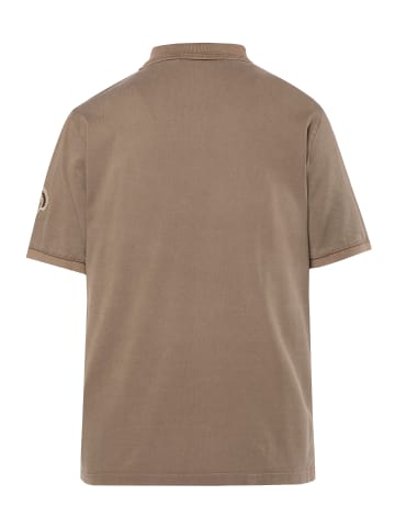 JP1880 Poloshirt in dunkeltaupe