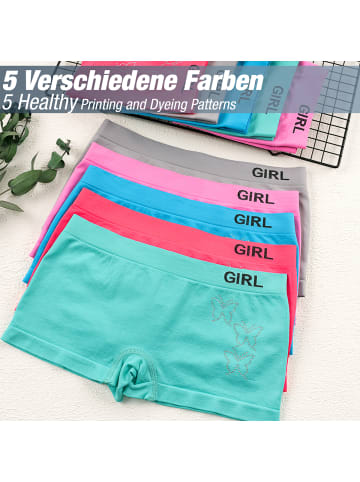 LOREZA 10er Set Pantys - Strass - Bunt