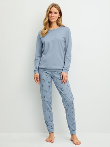 Calida Pyjama in dusty grey