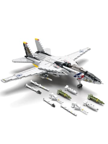 Reobrix 33032 Kampfjet Klemmbaustein 1600 Teile 66cm
