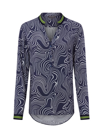 Franco Callegari Tunikabluse in marine ecru