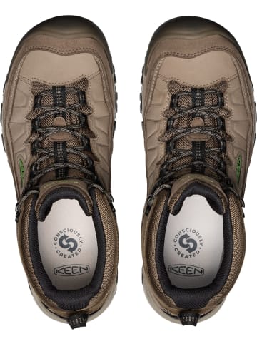 Keen Wanderschuhe "TARGHEE IV MID WP M" in Braun-Grau/Feldflaschengrün