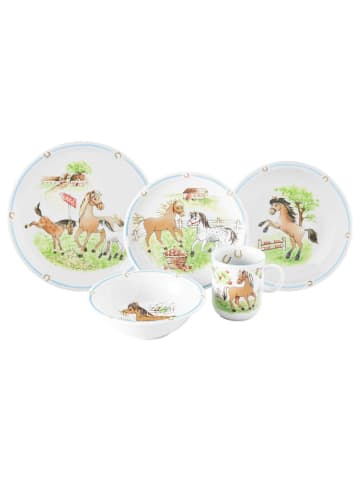 Seltmann Weiden 5er Set Kindergeschirr Set Compact Mein Pony bunt in bunt