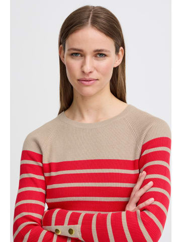 b. young BYMMORLA SLIM RAGLAN - KNIT Slim fit in Humus Mix