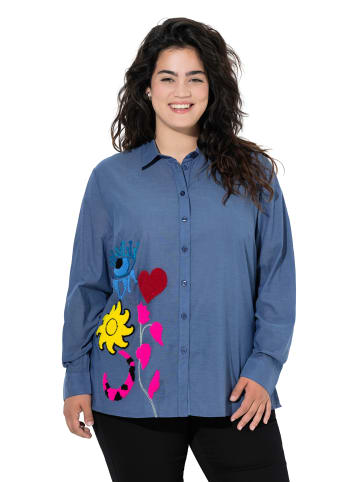 Angel of Style Hemdbluse in blue denim