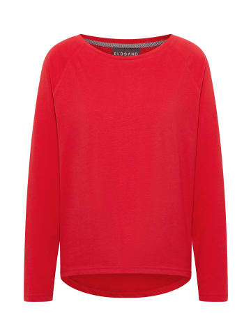 ELBSAND Langarm T-Shirt Tinna in Barberry