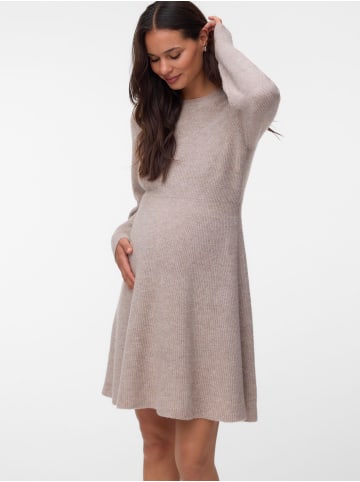Vero Moda Strickkleid in Silver Mink