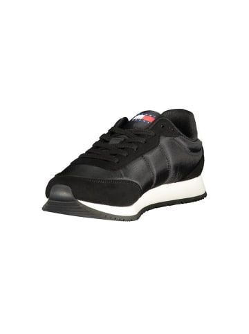 Tommy Hilfiger Schwarze Polyurethan-Sneaker