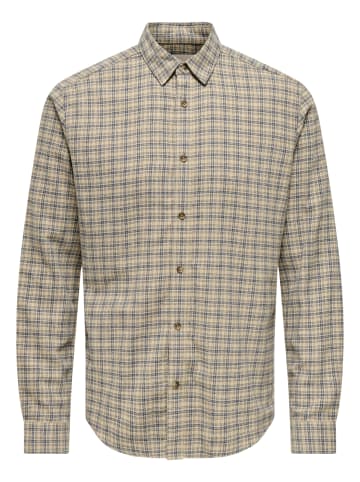 Only&Sons Hemd 'Gudmund' in beige