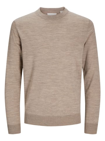 Jack & Jones Pullover 'Blamerino' in beige-meliert