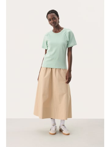 PART TWO T-shirt ImaleaPW Gerade Passform in Cameo Green