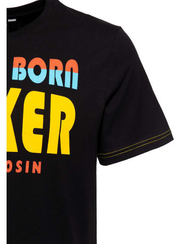 King Kerosin King Kerosin Classic Print T-Shirt Badass in schwarz