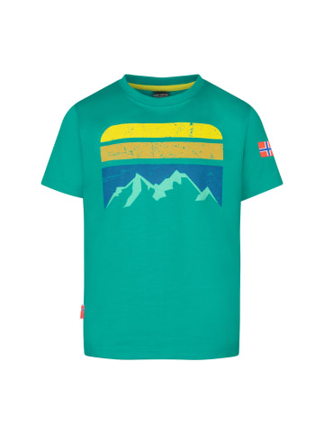 Trollkids Funktionsshirt Falketind T in sea green