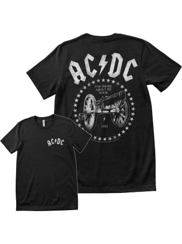 AC/DC T-Shirt "For Those About To Rock T-Shirt" in Schwarz