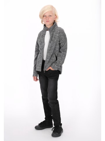 DreiMaster Jungen (Kids) Fleecejacke in Grau Melange