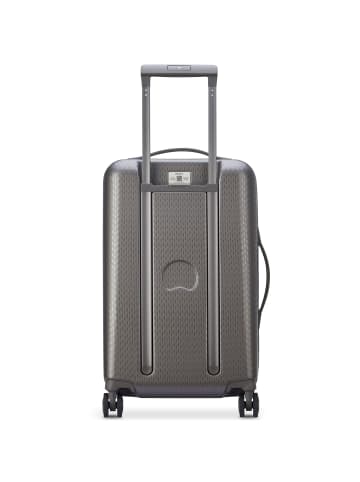 Delsey Turenne 4-Rollen Kabinentrolley 55 cm Laptopfach in silber