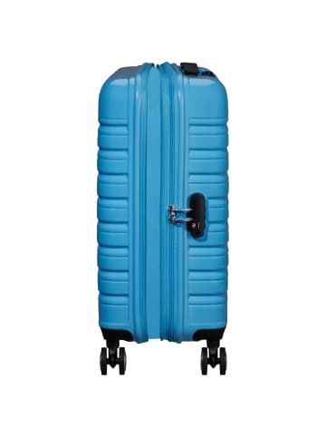 American Tourister Flashline Pop - 4-Rollen Kabinentrolley 55 cm erw. in cloudy blue