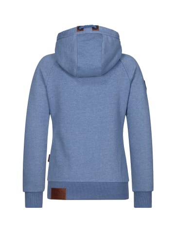 naketano Sweat Kapuzenjacke Brazzo 20 Blue Melange