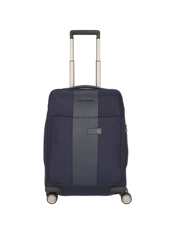 Piquadro Brief 4-Rollen Kabinentrolley 55 cm in blue