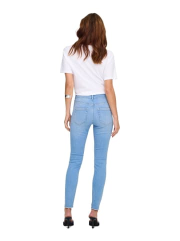 ONLY Jeans ONLBLUSH MID SK ANK RW DNM skinny in Blau