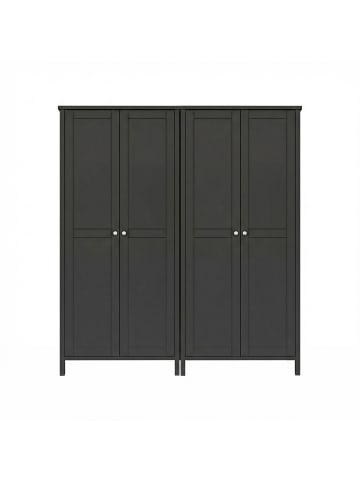 ebuy24 Kleiderschrank Tromsø Kaffeefarben 178 x 50 cm