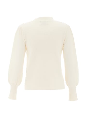 VIRITA Women Strickpullover in Wollweiss