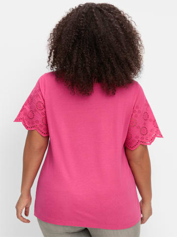 sheego by Joe Browns Shirt in fuchsia