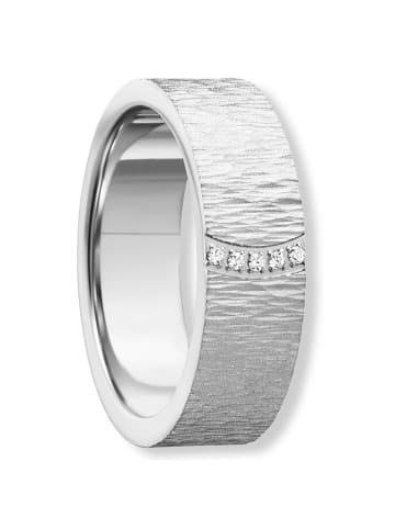 ONE ELEMENT  Zirkonia Freundschaft   Partner Ring aus 925 Silber in silber