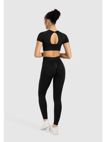 SMILODOX Leggings Infinite Scrunch in Schwarz