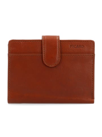 PICARD Buddy 1 Geldbörse Leder 12.5 cm in cognac