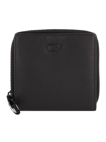 Braun Büffel Capri Geldbörse RFID Leder 11 cm in schwarz