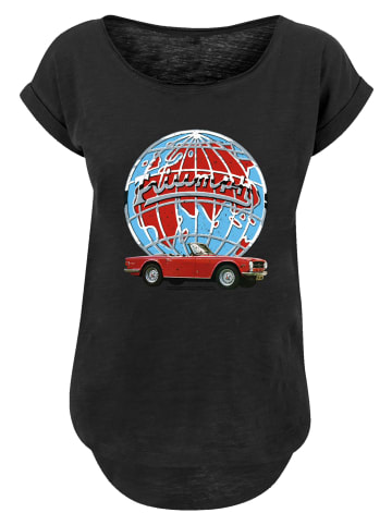 F4NT4STIC Long Cut T-Shirt British Motor Heritage Triumph Sports Car 1970 in schwarz