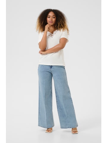 Cream T-shirt CRWika Regular fit in Snow White